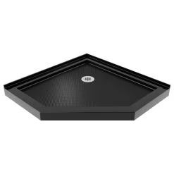 Coupon ???? DreamLine SlimLine 36"x36" Neo-Angle Shower Base, Black Finish ????