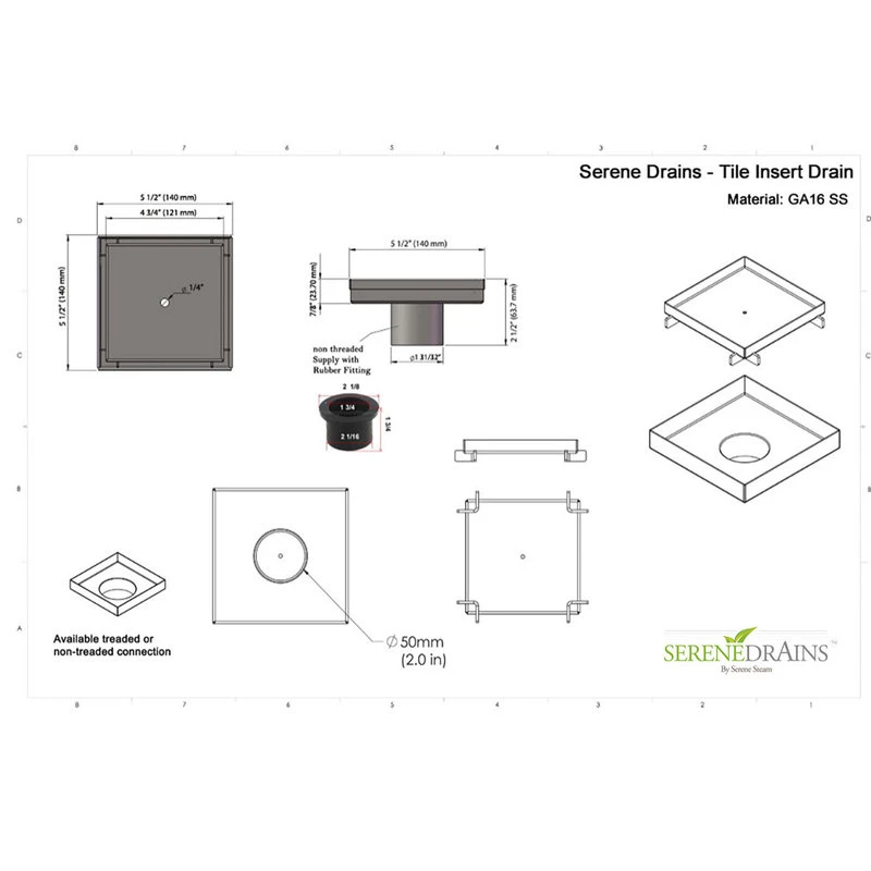 Best reviews of ???? Serene Drains Satin Gold Tile Insert 5 Inch Drain By SereneDrains, Complete Drain Set ⭐ 6 Best reviews of ???? Serene Drains Satin Gold Tile Insert 5 Inch Drain By SereneDrains, Complete Drain Set ⭐ - Image 4