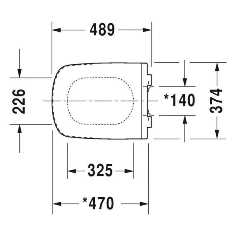 Hot Sale ???? Duravit DuraStyle Toilet Seat, White ❤️ 4 Hot Sale ???? Duravit DuraStyle Toilet Seat, White ❤️ - Image 2
