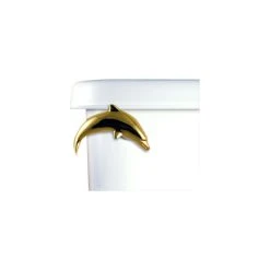 Cheapest ???? Functional Fine Art Dolphin Toilet Flush Handle, Gold ????