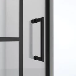 Wholesale ❤️ DreamLine SHDR-2424720-89 Unidoor Toulon 24" W Hinged Shower Door, Satin Black ???? -Grohe Shop 0e31898a02a3a48e 8713 w800 h800 b0 p0