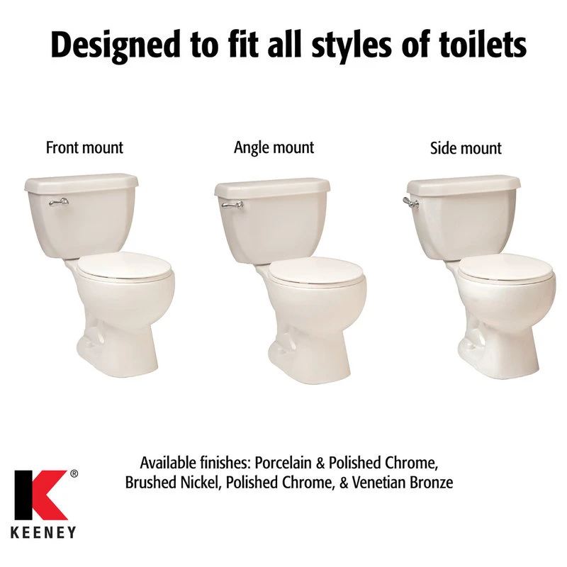 Budget ⌛ Keeney Holdings LLC Keeney PP836-71 Universal Decorative Toilet Tank Lever Faucet Style, Venetian Br ???? 6 Budget ⌛ Keeney Holdings LLC Keeney PP836-71 Universal Decorative Toilet Tank Lever Faucet Style, Venetian Br ???? - Image 4