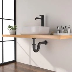 Budget ???? Kibi USA Kibi 1-1/2" P-Trap, Matte Black ❤️ -Grohe Shop 45b1b4d002e0315d 1224 w800 h800 b0 p0