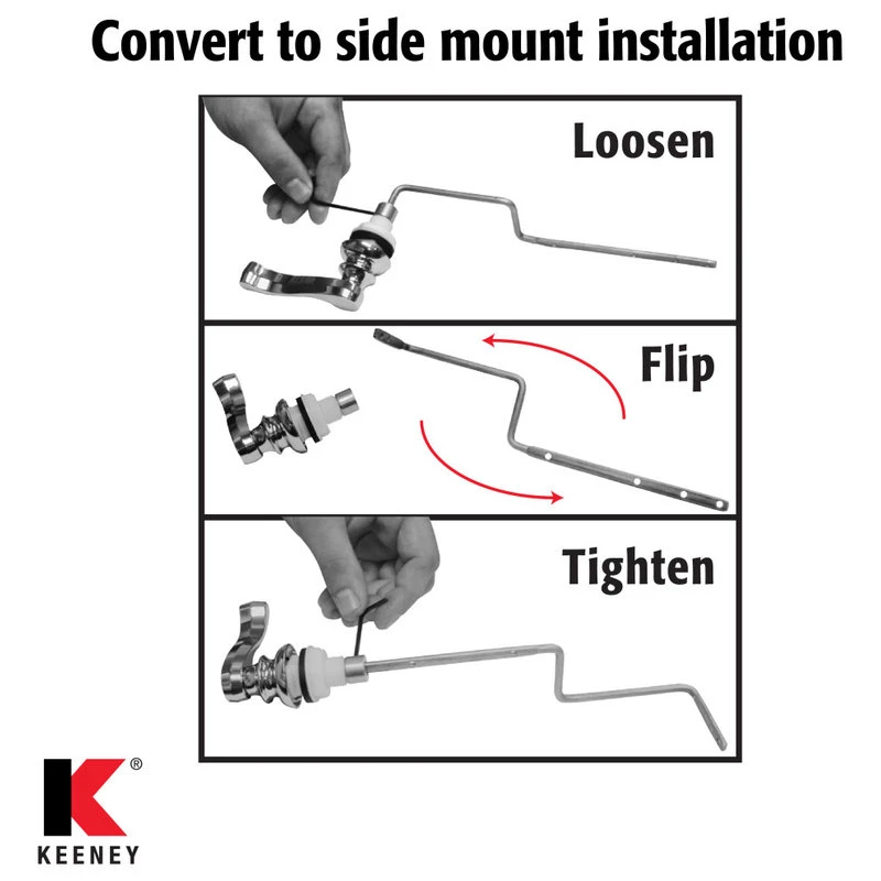 Budget ⌛ Keeney Holdings LLC Keeney PP836-71 Universal Decorative Toilet Tank Lever Faucet Style, Venetian Br ???? 9 Budget ⌛ Keeney Holdings LLC Keeney PP836-71 Universal Decorative Toilet Tank Lever Faucet Style, Venetian Br ???? - Image 7