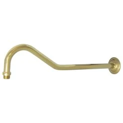 Promo ???? Kingston Brass Showerscape 17" Shower Arm, Polished Brass ⌛