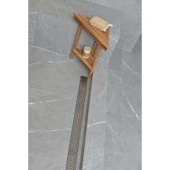 Outlet ???? Linear Shower Drain, Brushed Nickel Square Design By Serene Drains, 35" ???? 17 Outlet ???? Linear Shower Drain, Brushed Nickel Square Design By Serene Drains, 35" ???? -Grohe Shop 627139850ec8fde9 1955 w800 h800 b0 p0