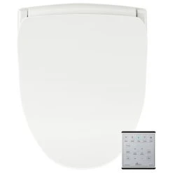 Grohe Shop 3 Flash Sale ???? Bio Bidet Slim TWO Bidet Smart Toilet Seat- Elongated White ????