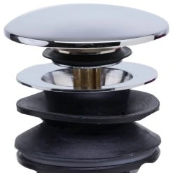 Best Pirce ???? Alfi Trade Polished Chrome Pop Up Drain For Bathroom Sink With Overflow ???? -Grohe Shop 788109e80cf53e54 6486 w800 h800 b1 p0