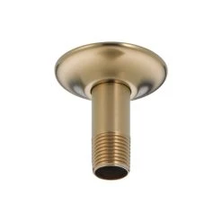 New ⌛ Delta Faucet Delta Ceiling Mount Shower Arm & Flange, Champagne Bronze, U4996-CZ ????