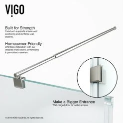 Flash Sale ???? VIGO Pacifica 34"x46" Frameless Shower, Without Base, Brushed Nickel ⭐ 22 Flash Sale ???? VIGO Pacifica 34"x46" Frameless Shower, Without Base, Brushed Nickel ⭐ -Grohe Shop 881137d60e9d875a 5871 w800 h800 b0 p0