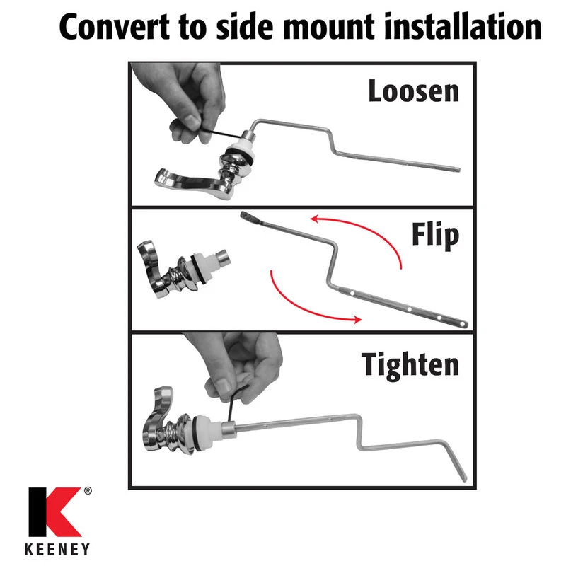 Cheap ✔️ Keeney Holdings LLC Keeney PP836-74 Universal Decorative Toilet Lever Latch Door Style, Bronze ???? 9 Cheap ✔️ Keeney Holdings LLC Keeney PP836-74 Universal Decorative Toilet Lever Latch Door Style, Bronze ???? - Image 7