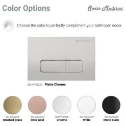 Best reviews of ???? Swiss Madison Wall Mount Dual Flush Actuator Plate With Rectangle Push Buttons In Matte Chrome ???? -Grohe Shop 966123620f037d14 4689 w800 h800 b1 p0