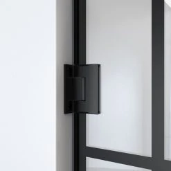 Wholesale ❤️ DreamLine SHDR-2424720-89 Unidoor Toulon 24" W Hinged Shower Door, Satin Black ???? -Grohe Shop 9fc1e1f102a3a48c 8713 w800 h800 b0 p0