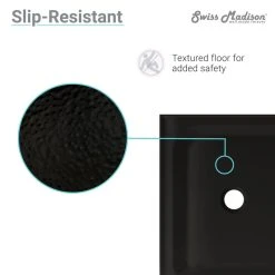 Best Pirce ???? Swiss Madison Voltaire 48"x36" Acrylic Black, Single-Threshold, Center Drain, Shower Base ???? -Grohe Shop a2014b650eb5c45c 5129 w800 h800 b0 p0