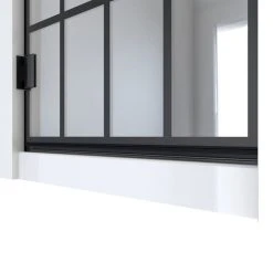 Wholesale ❤️ DreamLine SHDR-2424720-89 Unidoor Toulon 24" W Hinged Shower Door, Satin Black ???? -Grohe Shop a8b1a40502a3a48f 8713 w800 h800 b0 p0