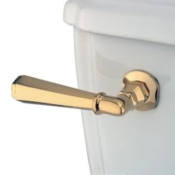 New ???? Kingston Brass Toilet Tank Lever, Polished Brass ????