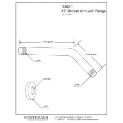 Budget ???? Westbrass 10" Shower Arm, Oil Rubbed Bronze. 10" ???? -Grohe Shop c8e11e920602caa8 3541 w800 h800 b1 p0
