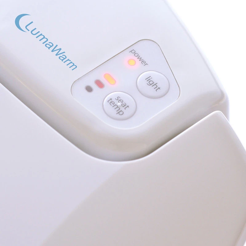 Discount ???? Brondell L60-EW LumaWarm Heated Nightlight Toilet Seat Elongated White ???? 4 Discount ???? Brondell L60-EW LumaWarm Heated Nightlight Toilet Seat Elongated White ???? - Image 2