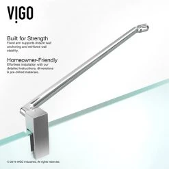 Deals ❤️ VIGO Monteray 30"x38'' Frameless Shower Enclosure Without Base, Chrome ???? -Grohe Shop edf197fd0e9d879a 0815 w800 h800 b0 p0