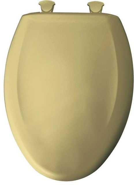 Brand new ???? Bemis Manufacturing Company Elongated Plastic Toilet Seat With Whisper Close, Harvest Gold ???? 3 Brand new ???? Bemis Manufacturing Company Elongated Plastic Toilet Seat With Whisper Close, Harvest Gold ????