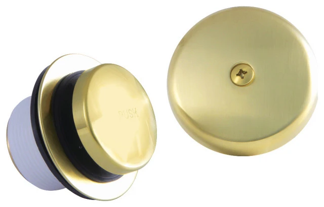 Hot Sale ⌛ Kingston Brass Easy Touch Toe-Tap Tub Drain Kit With Brushed Brass DTT5302A7 ???? 3 Hot Sale ⌛ Kingston Brass Easy Touch Toe-Tap Tub Drain Kit With Brushed Brass DTT5302A7 ????