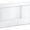 New ???? Kohler Veil Flush Actuator Plate For 2"X6" In-Wall Tank & Carrier System, White ???? 1 New ???? Kohler Veil Flush Actuator Plate For 2"X6" In-Wall Tank & Carrier System, White ???? -Grohe Shop home design 141