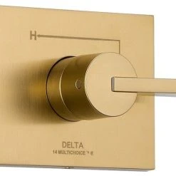 Best deal ???? Delta Faucet Delta Vero Monitor 14 Series Valve Only Trim, Champagne Bronze, T14053-CZ ????