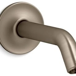 Budget ???? Kohler Purist Shower Arm & Flange, Vibrant Brushed Bronze ????
