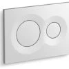 Wholesale ???? Kohler Lynk Flush Actuator Plate For 2"X 4" In-Wall Tank & Carrier System, White ✔️ -Grohe Shop home design 185