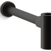 Wholesale ⭐ Kohler K-9033 Contemporary Round 1-1/4" Bottle P-Trap - Matte Black ❤️ -Grohe Shop home design 275