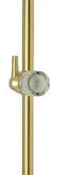 Coupon ???? Kingston Brass 24" Shower Slide Bar With Pin Wall Hook, Polished Brass ⌛