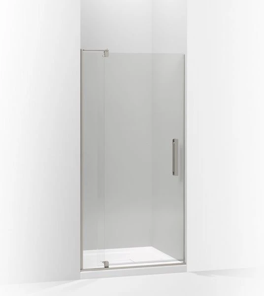 Outlet ???? Kohler Revel Pivot Shower Door, 70"H X 31-1/8 - 36"W, Anodized Brushed Nickel ???? 3 Outlet ???? Kohler Revel Pivot Shower Door, 70"H X 31-1/8 - 36"W, Anodized Brushed Nickel ????