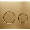 Best Pirce ???? Fine Fixtures Concealed Tank Push Button, Satin Brass Push Plate, Round Metal Buttons ???? -Grohe Shop home design 56